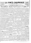 La Voce Coloniale, May 6, 1939
