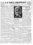 La Voce Coloniale, May 13, 1939