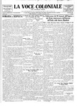 La Voce Coloniale, May 20, 1939