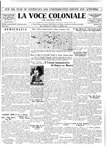 La Voce Coloniale, August 19, 1939