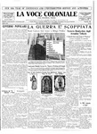 La Voce Coloniale, September 2, 1939