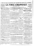 La Voce Coloniale, September 30, 1939