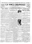 La Voce Coloniale, October 21, 1939