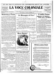 La Voce Coloniale, December 23, 1939