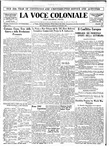 La Voce Coloniale, January 27, 1940