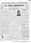 La Voce Coloniale, September 21, 1940
