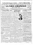 La Voce Coloniale, October 19, 1940