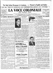 La Voce Coloniale, October 26, 1940