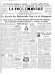 La Voce Coloniale, August 11, 1945