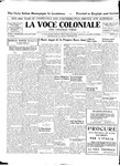 La Voce Coloniale, January 4, 1947