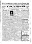 La Voce Coloniale, January 15, 1949