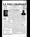 La Voce Coloniale, January 28, 1950