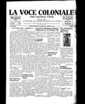 La Voce Coloniale, August 19, 1950