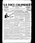 La Voce Coloniale, November 25, 1950