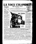 La Voce Coloniale, December 23, 1950 by La Voce Coloniale Editorial Board