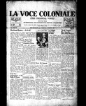 La Voce Coloniale, July 7, 1951 by La Voce Coloniale Editorial Board