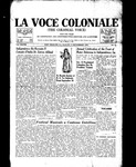 La Voce Coloniale, September 15, 1951