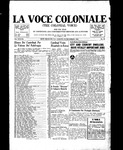 La Voce Coloniale, December 29, 1951 by La Voce Coloniale Editorial Board