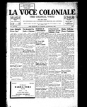 La Voce Coloniale, January 12, 1952 by La Voce Coloniale Editorial Board