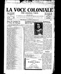 La Voce Coloniale, January 26, 1952
