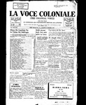 La Voce Coloniale, March 15, 1952