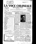 La Voce Coloniale, March 29, 1952