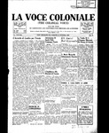 La Voce Coloniale, May 31, 1952
