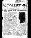 La Voce Coloniale, July 5, 1952 by La Voce Coloniale Editorial Board
