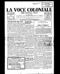 La Voce Coloniale, November 22, 1952