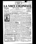 La Voce Coloniale, December 6, 1952 by La Voce Coloniale Editorial Board