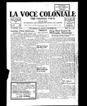 La Voce Coloniale, December 13, 1952 by La Voce Coloniale Editorial Board