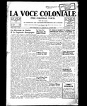 La Voce Coloniale, July 25, 1953 by La Voce Coloniale Editorial Board
