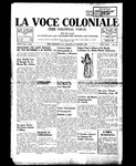 La Voce Coloniale, August 22, 1953 by La Voce Coloniale Editorial Board