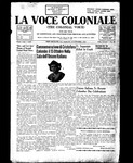 La Voce Coloniale, October 10, 1953