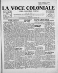 La Voce Coloniale, July 10, 1954 by La Voce Coloniale Editorial Board