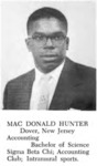 Mac D. Hunter by Rider College Yearbook, The Shadow