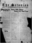 The Setonian, October 22, 1927