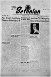 The Setonian, January 17, 1952