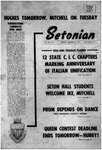 The Setonian, October 26, 1961