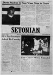 The Setonian, October 23, 1970