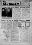 The Setonian, January 22, 1971