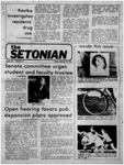 The Setonian, January 25, 1974