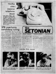 The Setonian, March 22, 1974