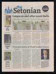 The Setonian, October 1, 2015 by Seton Hall University