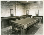 Billiard room at Walsh Gym