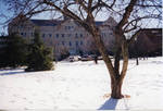 Campus views of winter at SHU