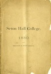 Catalogue of the officers and students of Seton Hall College 1880