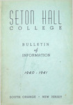 Bulletin of Information 1940-1941
